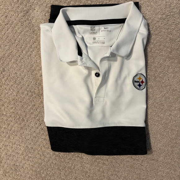 Steelers Nike Polo Shirt - Picture 1 of 3